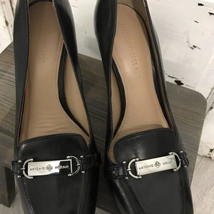 Antonio Melani Heels with Silver Name Plate